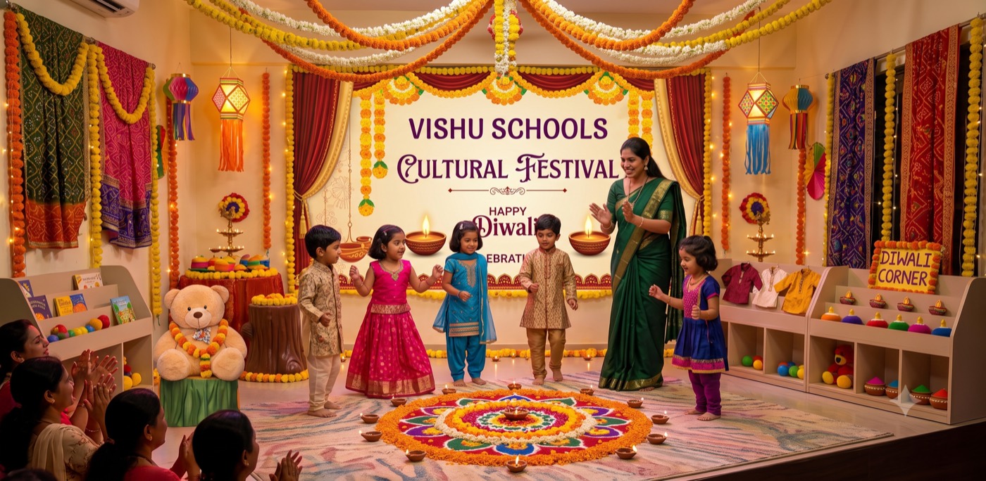 Festival celebration at Vishu Preschool
